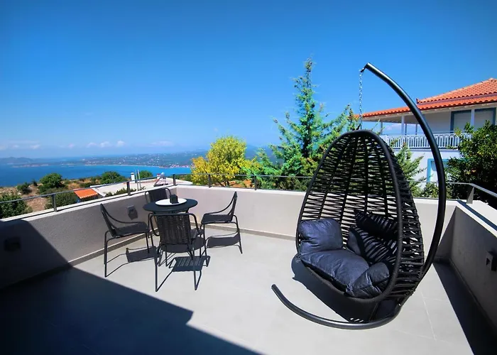 Villa Dimeli - Sea View In Foinikounta *